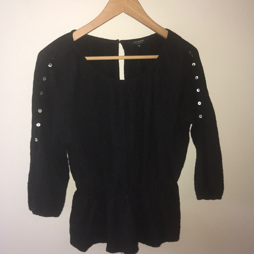Lucky Brand Peasant Top